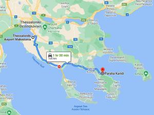 Prodej rodinného domu, Vourvourou, Sithonia, Chalkidiki, Řecko, 115 m2