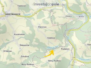 Prodej pozemku, Hartmanice - Vatětice, 1679 m2