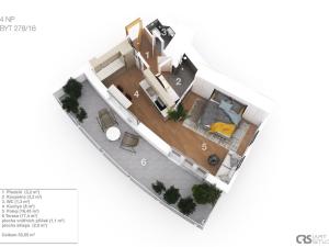 Prodej bytu 1+kk, Praha - Veleslavín, Veleslavínská, 54 m2