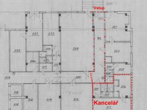 Pronájem kanceláře, Chomutov, Školní pěšina, 100 m2