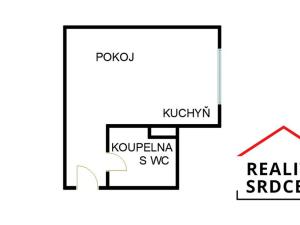 Pronájem bytu 1+kk, Karviná, Ve Svahu, 21 m2