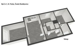 Prodej bytu 3+1, České Budějovice, N. Frýda, 77 m2