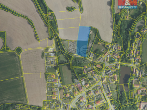 Prodej pozemku pro bydlení, Nechvalice, 6734 m2