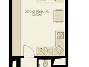 Prodej bytu 1+kk, Praha - Hostivař, Athénská, 38 m2