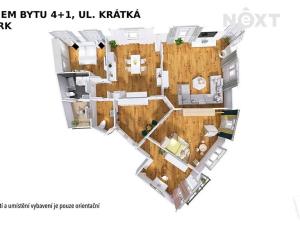 Pronájem bytu 4+1, Šumperk, Krátká, 190 m2