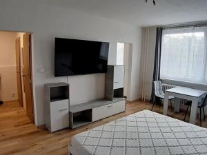 Pronájem bytu 1+kk, Praha - Modřany, Nikoly Vapcarova, 30 m2