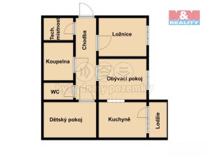 Prodej bytu 3+1, Pelhřimov, Sdružená, 97 m2
