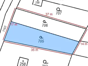 Prodej pozemku pro bydlení, Moravské Málkovice, 593 m2