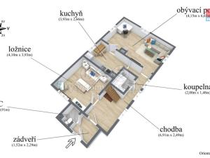 Prodej rodinného domu, Chomutov, Pražská, 69 m2