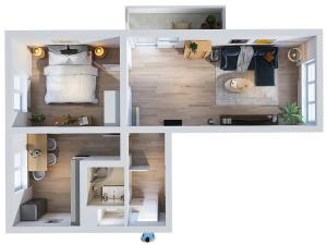 Prodej bytu 2+1, Vyškov, Na Hraničkách, 52 m2