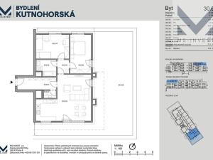 Prodej bytu 3+kk, Praha - Dolní Měcholupy, Kutnohorská, 81 m2