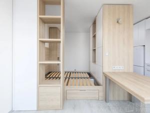 Pronájem bytu 1+kk, Praha - Záběhlice, Topolová, 31 m2