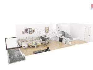 Pronájem bytu 1+kk, Plzeň - Doubravka, Moravská, 44 m2