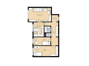 Prodej bytu 3+1, Velešín, Sídliště, 67 m2