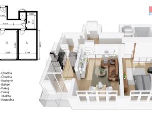 Prodej bytu 2+1, Praha - Nové Město, Klimentská, 67 m2
