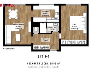 Prodej bytu 2+kk, Ostrava - Hrabůvka, Plavecká, 51 m2