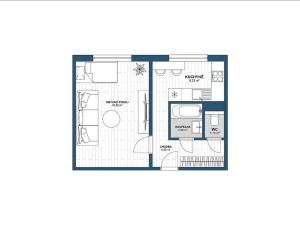 Pronájem bytu 1+1, Ostrava, Bulharská, 34 m2