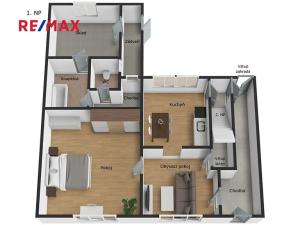 Prodej rodinného domu, Týnec nad Labem, Smetanova, 105 m2