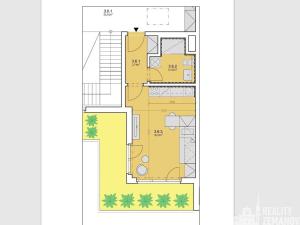 Pronájem bytu 1+kk, Praha - Vinohrady, Korunní, 27 m2