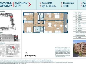 Prodej bytu 4+kk, Praha, Šiklové, 107 m2