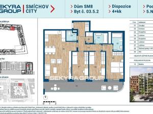 Prodej bytu 4+kk, Praha, Šiklové, 99 m2