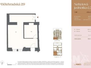 Prodej obchodního prostoru, Praha - Vinohrady, Bělehradská, 52 m2