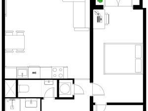 Prodej bytu 2+kk, Praha - Žižkov, Květinková, 50 m2