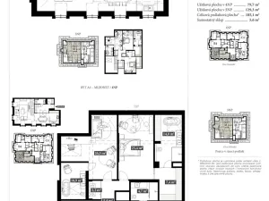Prodej bytu 4+kk, Praha - Vinohrady, Helénská, 185 m2