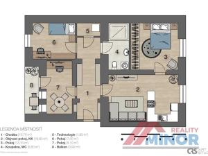 Prodej bytu 4+kk, Slaný, Kreibichova, 78 m2