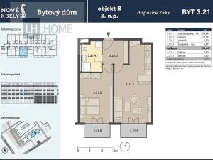 Prodej bytu 2+kk, Praha, 54 m2