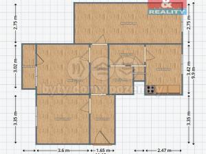 Pronájem bytu 3+1, Rychnov nad Kněžnou, Mírová, 76 m2