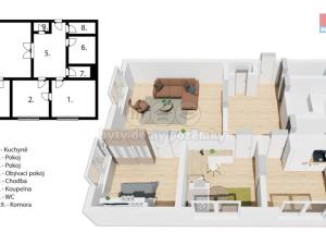 Prodej bytu 3+1, Hradec Králové, Škroupova, 91 m2