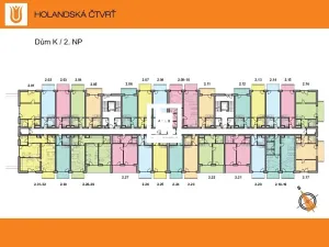 Pronájem bytu 2+kk, Olomouc, Aloise Rašína, 49 m2