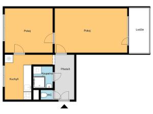 Prodej bytu 2+1, Kladno - Kročehlavy, Havanská, 54 m2
