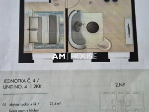 Prodej bytu 2+kk, Praha - Vysočany, Prokopka, 40 m2