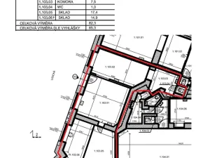Pronájem obchodního prostoru, Brno, Smetanova, 85 m2