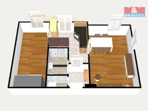 Prodej bytu 2+1, Mariánské Lázně, Třebízského, 49 m2