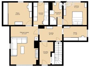 Prodej rodinného domu, Hluboká nad Vltavou, 176 m2