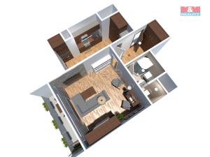 Prodej bytu 1+1, Příbram - Příbram VIII, Budovatelů, 39 m2