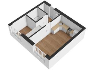 Pronájem bytu 2+kk, Olomouc, Foerstrova, 40 m2