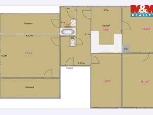 Prodej bytu 4+1, Lučany nad Nisou, 210 m2