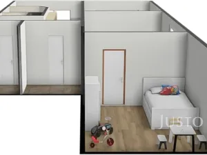 Prodej bytu 3+1, Písek, nábřeží 1. máje, 63 m2