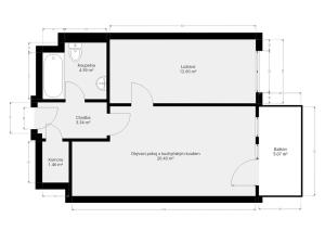 Prodej bytu 2+kk, Praha - Letňany, Terezínská, 50 m2