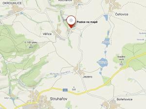 Dražba pozemku pro bydlení, Struhařov, 156 m2
