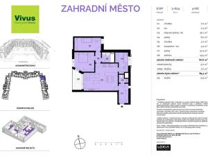 Prodej bytu 4+kk, Praha - Záběhlice, Želivecká, 89 m2