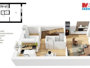 Prodej rodinného domu, Buštěhrad, Švermova, 123 m2