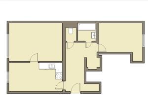 Pronájem bytu 2+1, Brno, Merhautova, 57 m2