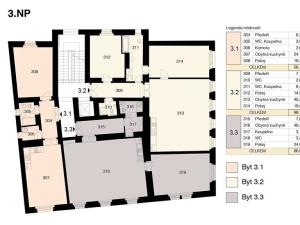 Pronájem bytu 2+kk, Praha - Dejvice, Muchova, 56 m2
