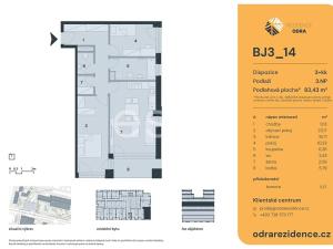 Prodej bytu 3+kk, Praha - Bohnice, Lodžská, 83 m2