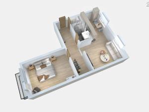 Pronájem bytu 2+kk, Praha - Záběhlice, Bojanovická, 53 m2